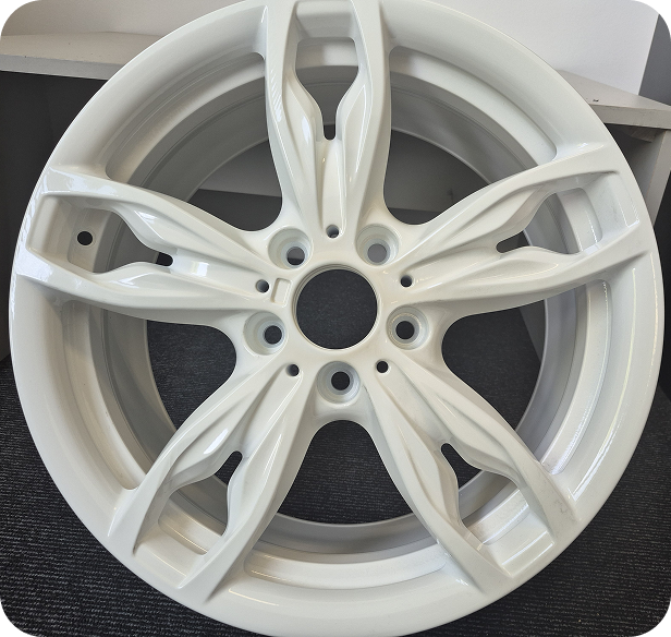 powder coating for wheels image