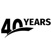 40 years logo